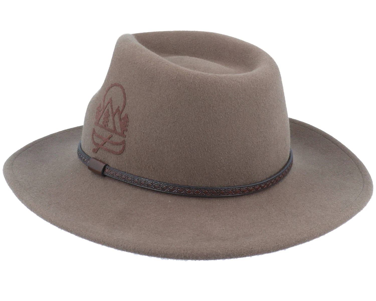 Woolfelt Brown Western - Stetson 4 Woolfelt Brown Western - Stetson - Image 2