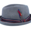 Player Woolfelt Grey Fedora - Stetson -Stetson 4063633059377 1
