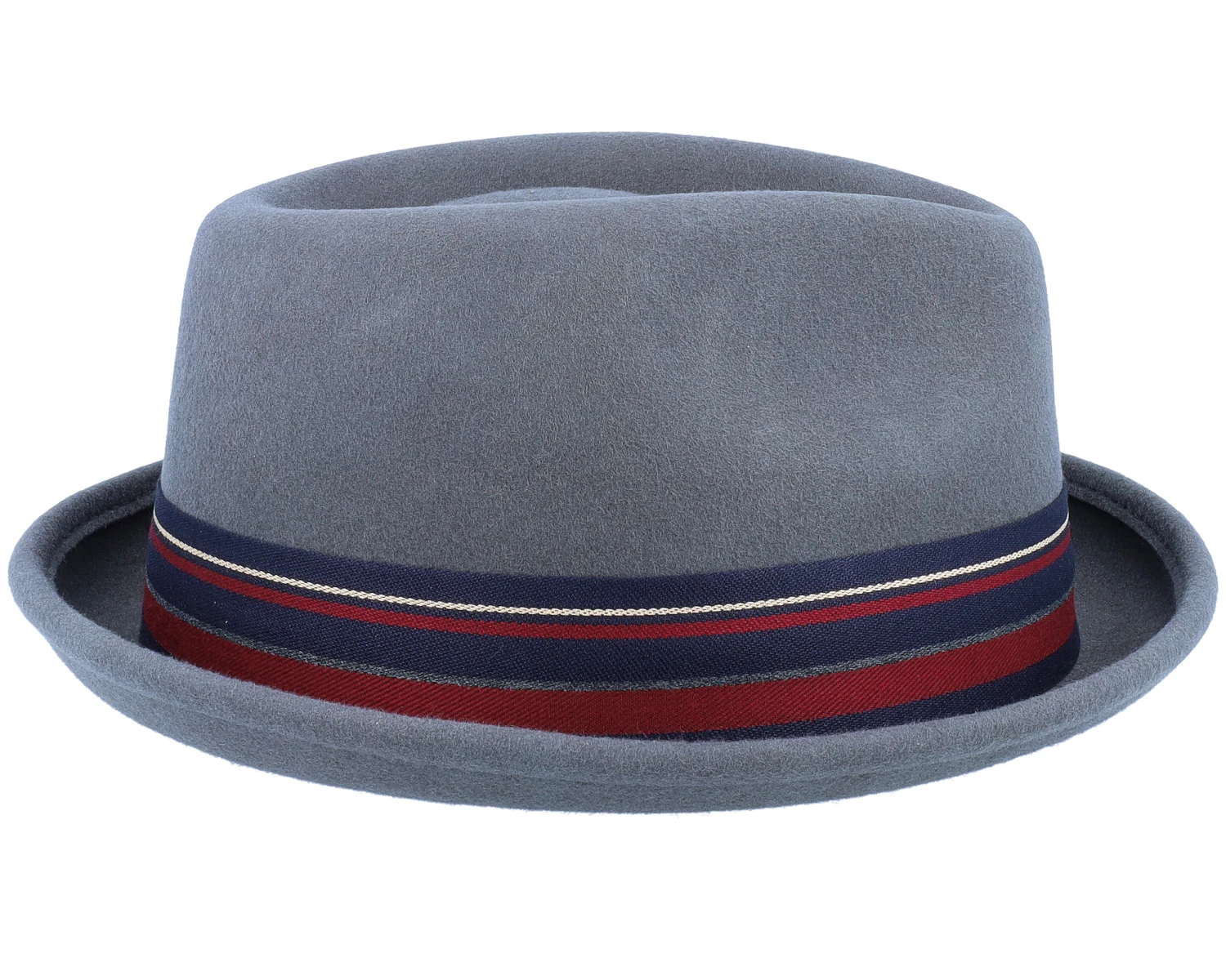 Player Woolfelt Grey Fedora - Stetson 5 Player Woolfelt Grey Fedora - Stetson - Image 3