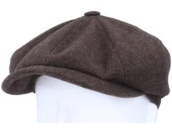 Hatteras Wool/Cashmere Brown Flat Cap - Stetson 11 Hatteras Wool/Cashmere Brown Flat Cap - Stetson -Stetson 4063633062438 5