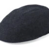Ivy Cap Wool/Cashmere Black Flat Cap - Stetson -Stetson 4063633062872 1