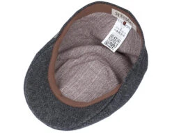 Texas Wool Grey Flat Cap - Stetson 10 Texas Wool Grey Flat Cap - Stetson -Stetson 4063633062926 4