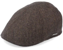 Texas Wool Brown Flat Cap - Stetson