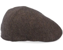 Texas Wool Brown Flat Cap - Stetson -Stetson 4063633062933 3