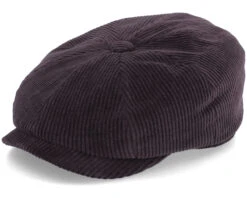 Hatteras Corduroy Manchester Brown Flat Cap - Stetson
