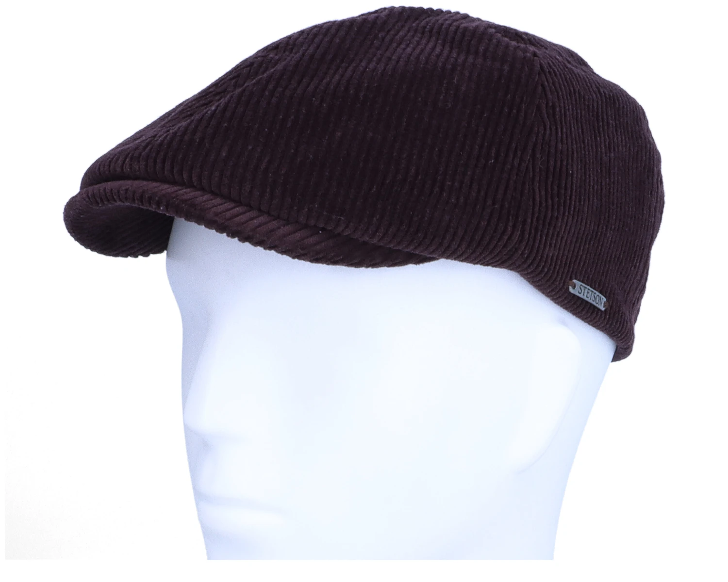 Duck Cap Cord Purple Flat Cap - Stetson 7 Duck Cap Cord Purple Flat Cap - Stetson - Image 5