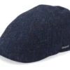 Texas Wool Herringbone Navy Flat Cap - Stetson 1 Texas Wool Herringbone Navy Flat Cap - Stetson -Stetson 4063633064555 1