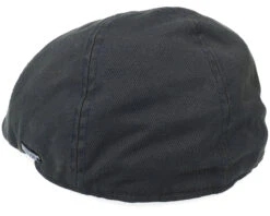 Texas Co/Pes Black Flat Cap - Stetson -Stetson 4063633066986 2