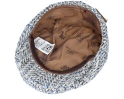 Kent Virgin Wool White Flat Cap - Stetson -Stetson 4063633071874 4