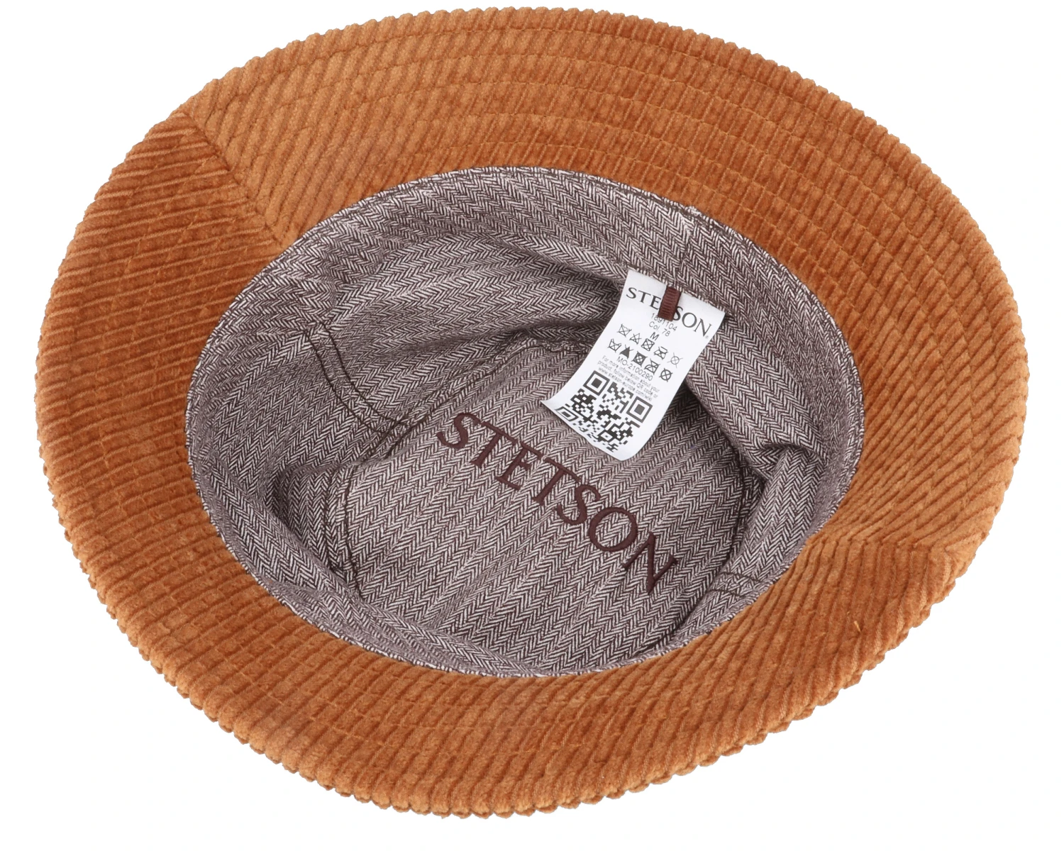 Corduroy Manchester Orange Bucket - Stetson 6 Corduroy Manchester Orange Bucket - Stetson - Image 4