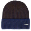 Beanie Merino Wool-62 Royal/Black Cuff - Stetson -Stetson 4063633073649 1
