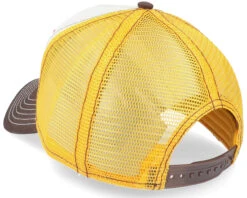 Hard Work White/Yellow/Brown Trucker - Stetson -Stetson 4063633076442 2