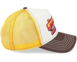 Hard Work White/Yellow/Brown Trucker - Stetson -Stetson 4063633076442 3