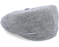 Hatteras Jersey Grey Flat Cap - Stetson -Stetson 4063633081644 2