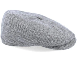 Hatteras Jersey Grey Flat Cap - Stetson -Stetson 4063633081644 3