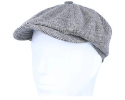 Hatteras Jersey Grey Flat Cap - Stetson -Stetson 4063633081644 5