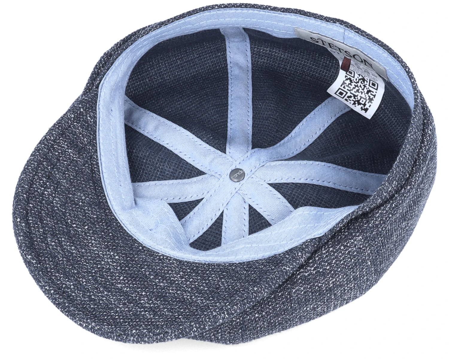 Hatteras Jersey Blue Flat Cap - Stetson 6 Hatteras Jersey Blue Flat Cap - Stetson - Image 4