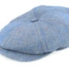 Hatteras 1 Linen Blue Flat Cap - Stetson 2 Hatteras 1 Linen Blue Flat Cap - Stetson -Stetson 4063633082320 1