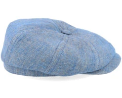 Hatteras 1 Linen Blue Flat Cap - Stetson -Stetson 4063633082320 3