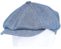 Hatteras 1 Linen Blue Flat Cap - Stetson -Stetson 4063633082320 5
