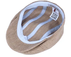 Ivy Cap Linen Flat Cap - Stetson -Stetson 4063633082559 4