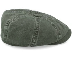 Hatteras Cotton/Linen Olive Flat Cap - Stetson 9 Hatteras Cotton/Linen Olive Flat Cap - Stetson -Stetson 4063633084003 3