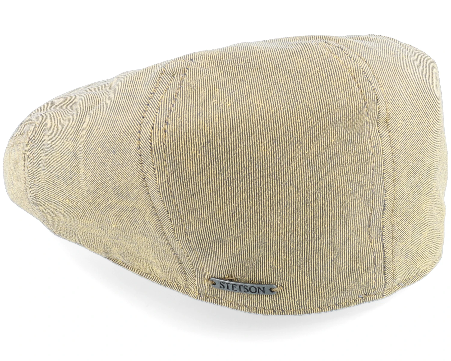 Kent Cotton/Linen Tan Flat Cap - Stetson 4 Kent Cotton/Linen Tan Flat Cap - Stetson - Image 2
