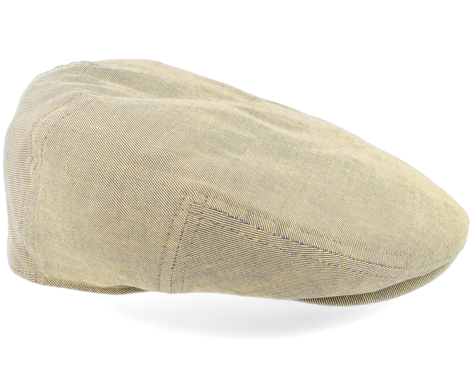 Kent Cotton/Linen Tan Flat Cap - Stetson 5 Kent Cotton/Linen Tan Flat Cap - Stetson - Image 3