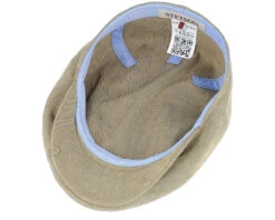 Kent Cotton/Linen Tan Flat Cap - Stetson 10 Kent Cotton/Linen Tan Flat Cap - Stetson -Stetson 4063633084348 4