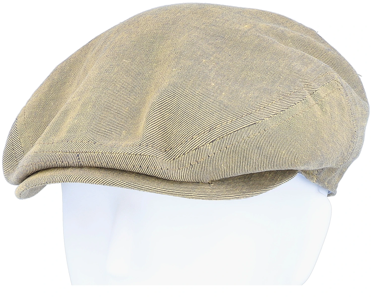 Kent Cotton/Linen Tan Flat Cap - Stetson 7 Kent Cotton/Linen Tan Flat Cap - Stetson - Image 5