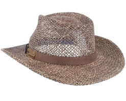 Western Seagrass Straw Hat - Stetson 7 Western Seagrass Straw Hat - Stetson -Stetson 4063633085482 2