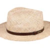 Fedora Bao Natural Straw Hat - Stetson -Stetson 4063633085833 1