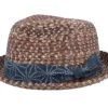 Player Palm Brown Straw Hat - Stetson -Stetson 4063633085970 1