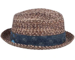 Player Palm Brown Straw Hat - Stetson -Stetson 4063633085970 3
