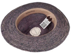 Traveller Crochet Navy Straw Hat - Stetson -Stetson 4063633088094 4