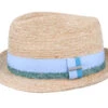 Trilby Raffia Natural Straw Hat - Stetson -Stetson 4063633088445 1