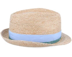 Trilby Raffia Natural Straw Hat - Stetson -Stetson 4063633088445 3