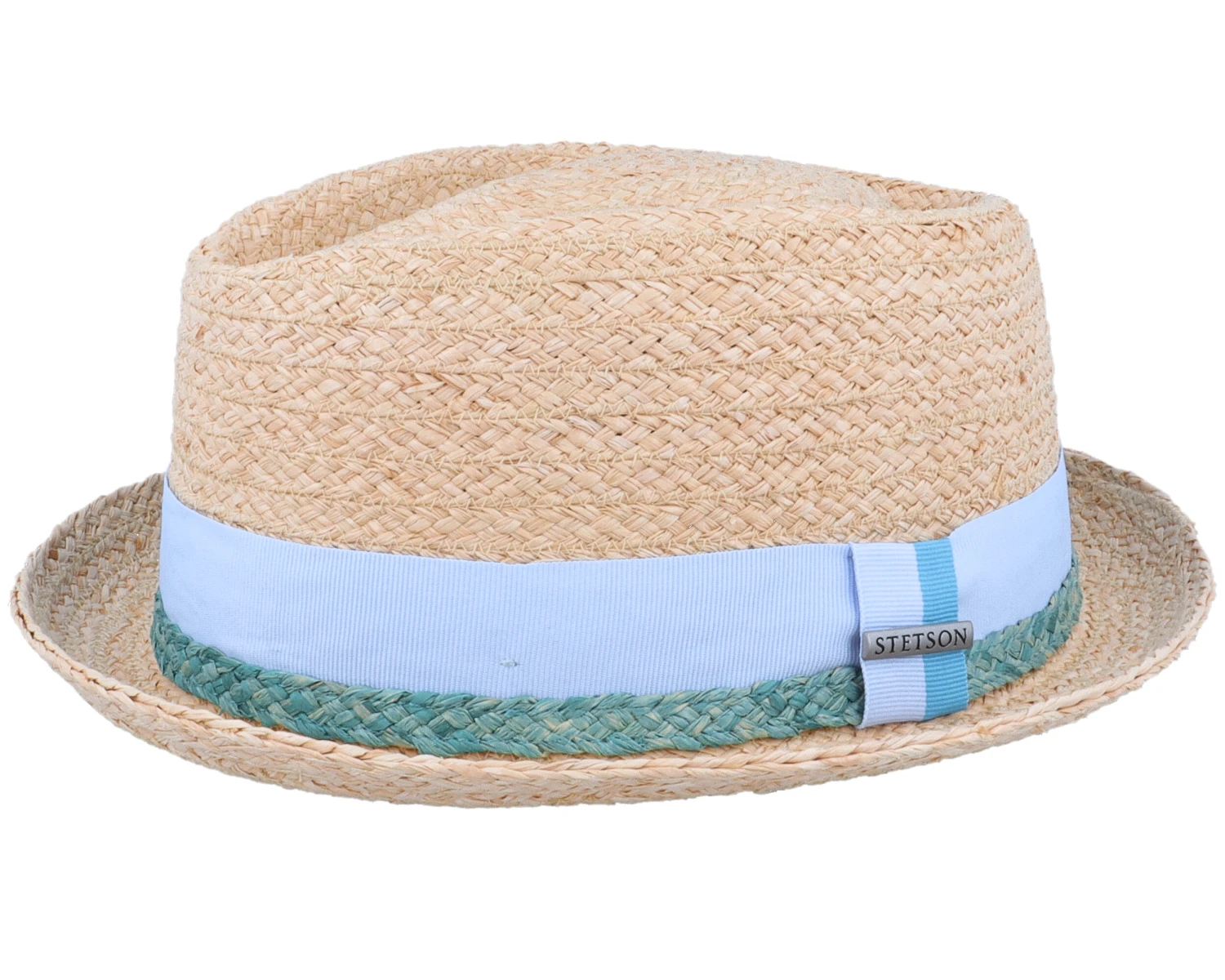 Diamond Raffia Natural Straw Hat - Stetson 3 Diamond Raffia Natural Straw Hat - Stetson