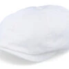 6-Panel Cap Cotton Twill White Flat Cap - Stetson -Stetson 4063633088629 1