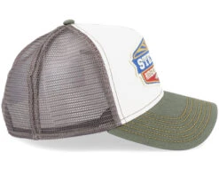 Sun White/Olive Trucker - Stetson 11 Sun White/Olive Trucker - Stetson -Stetson 4063633089152 4