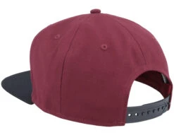 Baseball Cap Toothpick Rebel Maroon/Black Snapback - Stetson -Stetson 4063633089169 3