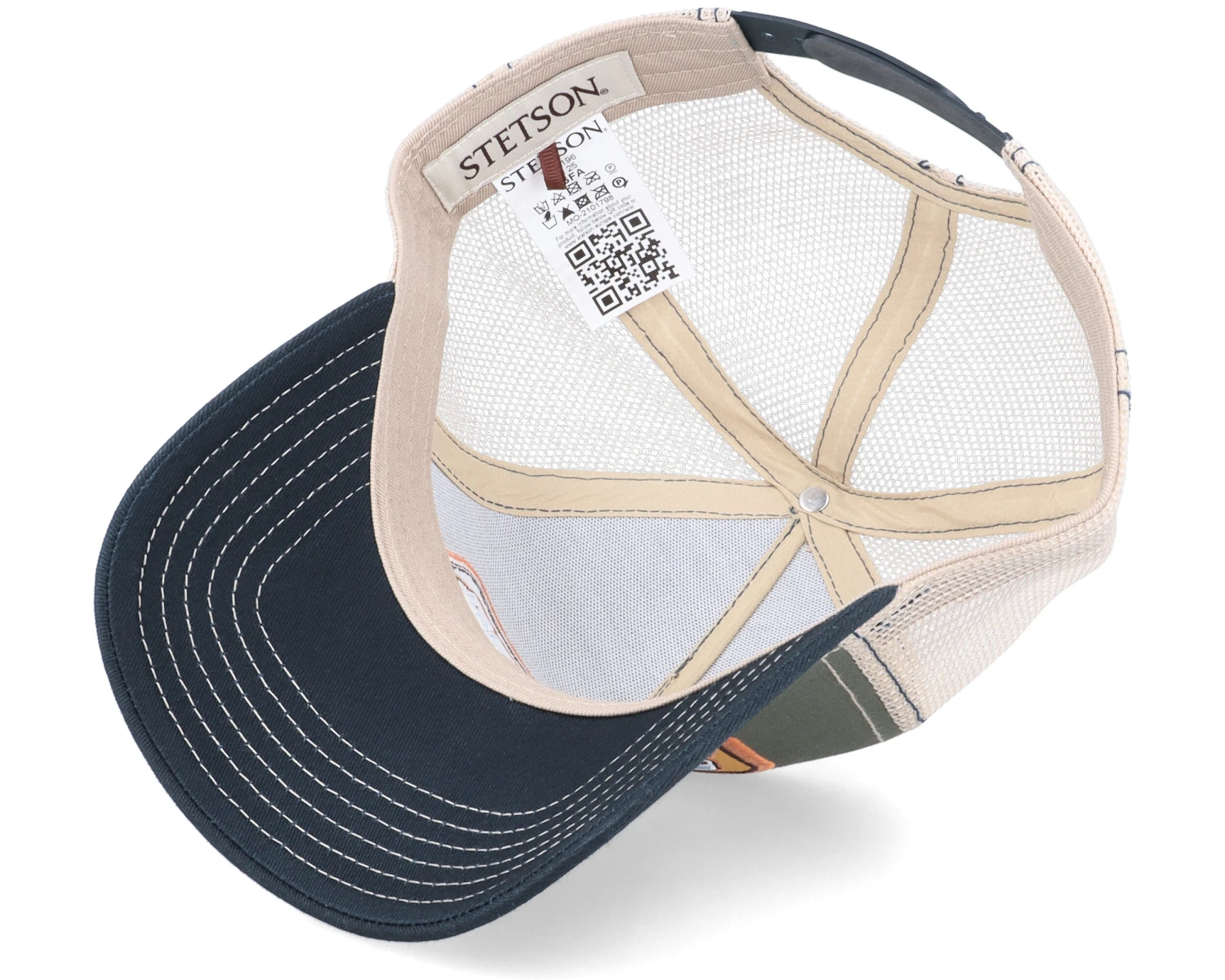 Chrome Olive Trucker - Stetson 7 Chrome Olive Trucker - Stetson - Image 5