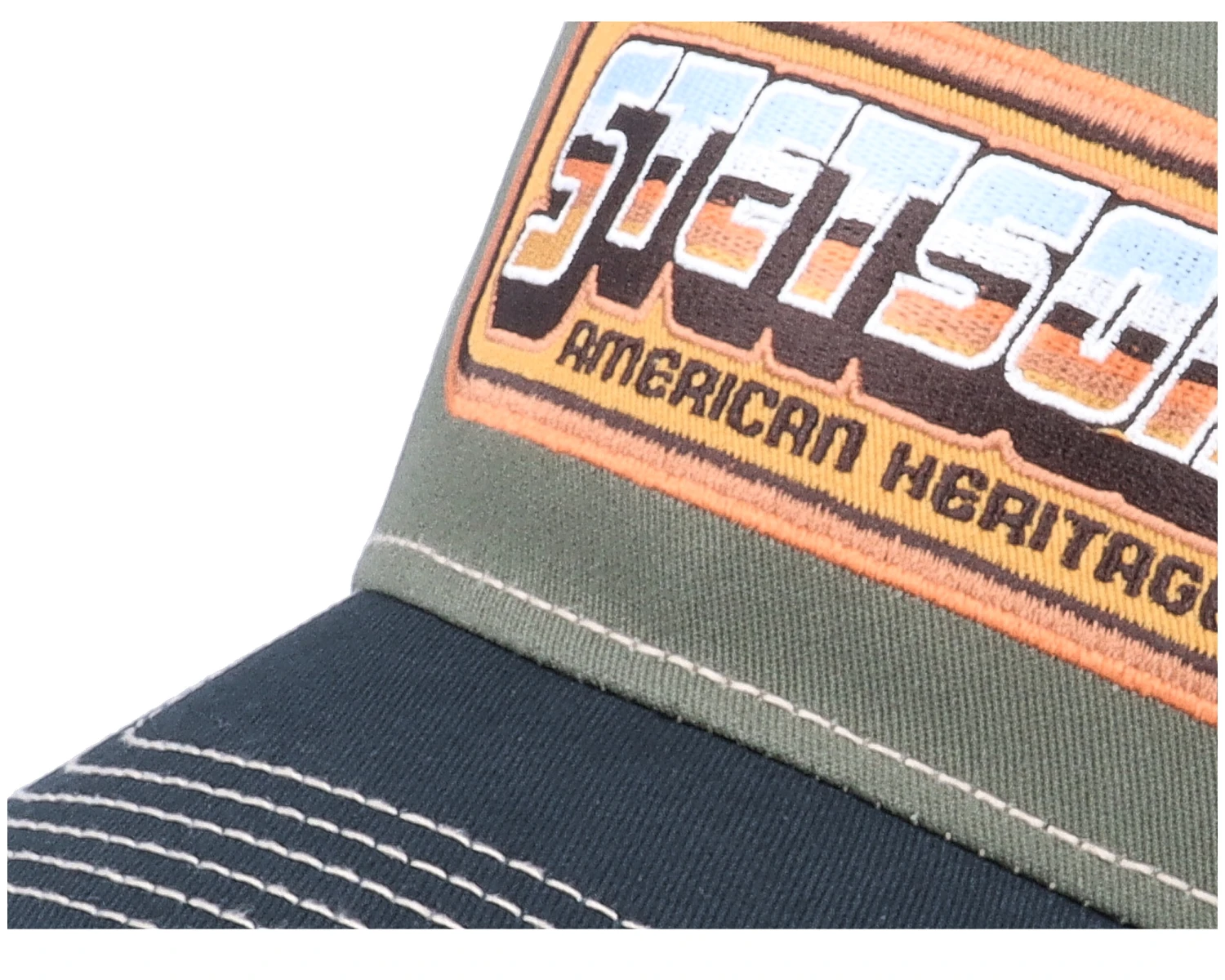 Chrome Olive Trucker - Stetson 8 Chrome Olive Trucker - Stetson - Image 6