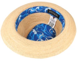 Player Crochet Straw Hat - Stetson -Stetson 4063633091100 4