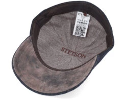 Baseball Cap Wool Herringbone Black Fitted - Stetson -Stetson 4063633097355 5
