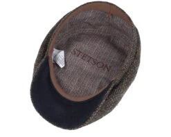 Driver Cap Wool Flat Cap - Stetson -Stetson 4063633098031 4