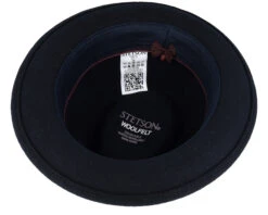 Player Woolfelt 1 Black Fedora - Stetson 13 Player Woolfelt 1 Black Fedora - Stetson -Stetson 4063633098840 4