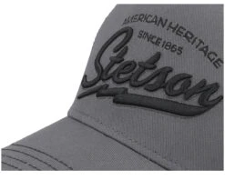 American Heritage Classic Charcoal Trucker - Stetson 13 American Heritage Classic Charcoal Trucker - Stetson -Stetson 4063633099137 6