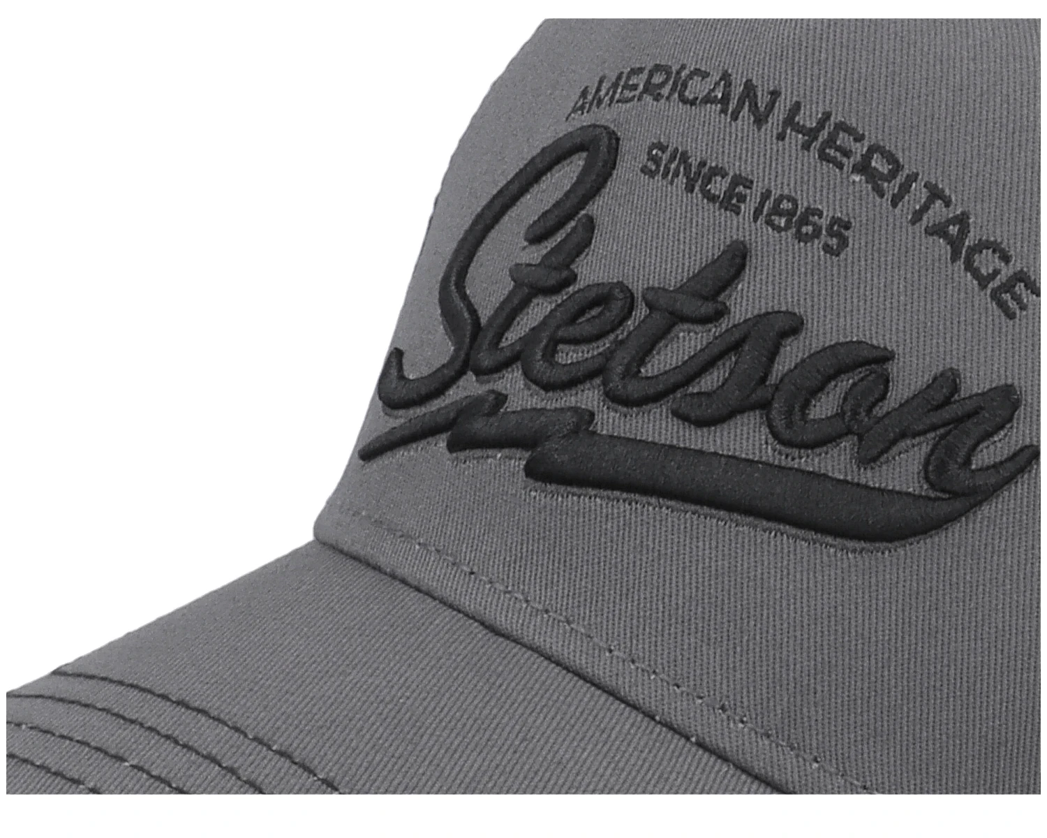 American Heritage Classic Charcoal Trucker - Stetson 8 American Heritage Classic Charcoal Trucker - Stetson - Image 6