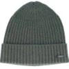 Beanie Cashmere Green Cuff - Stetson